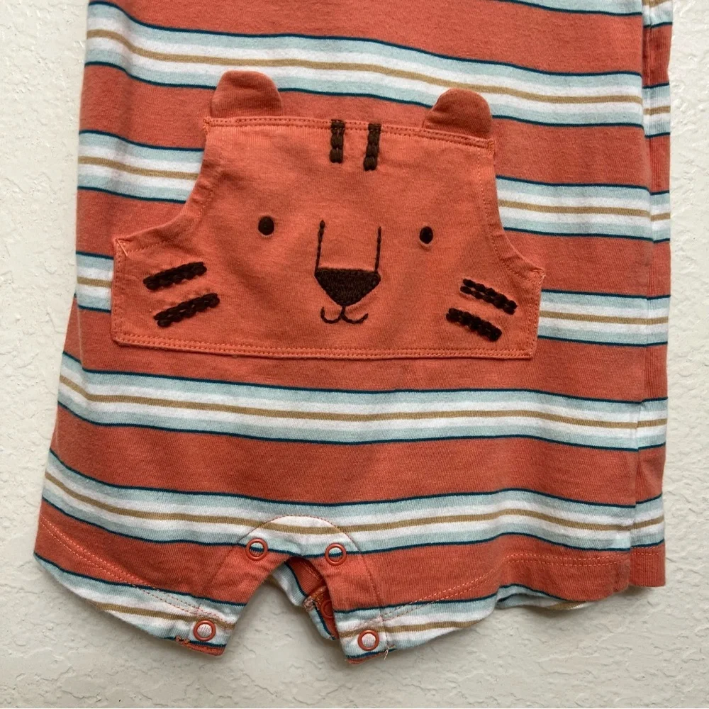 Carter's Just‎ One You® Baby Boys' Tiger Striped Romper - Orange